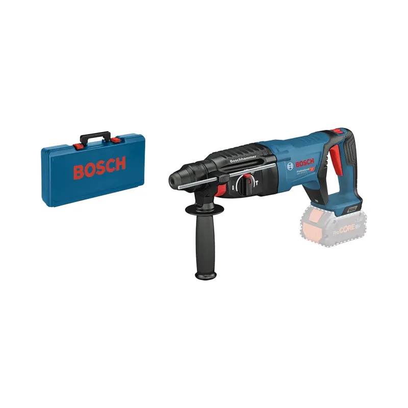 Bosch 0611916000 - Marteau-perforateur sans fil GBH 18V-26 D C&G - machine seule