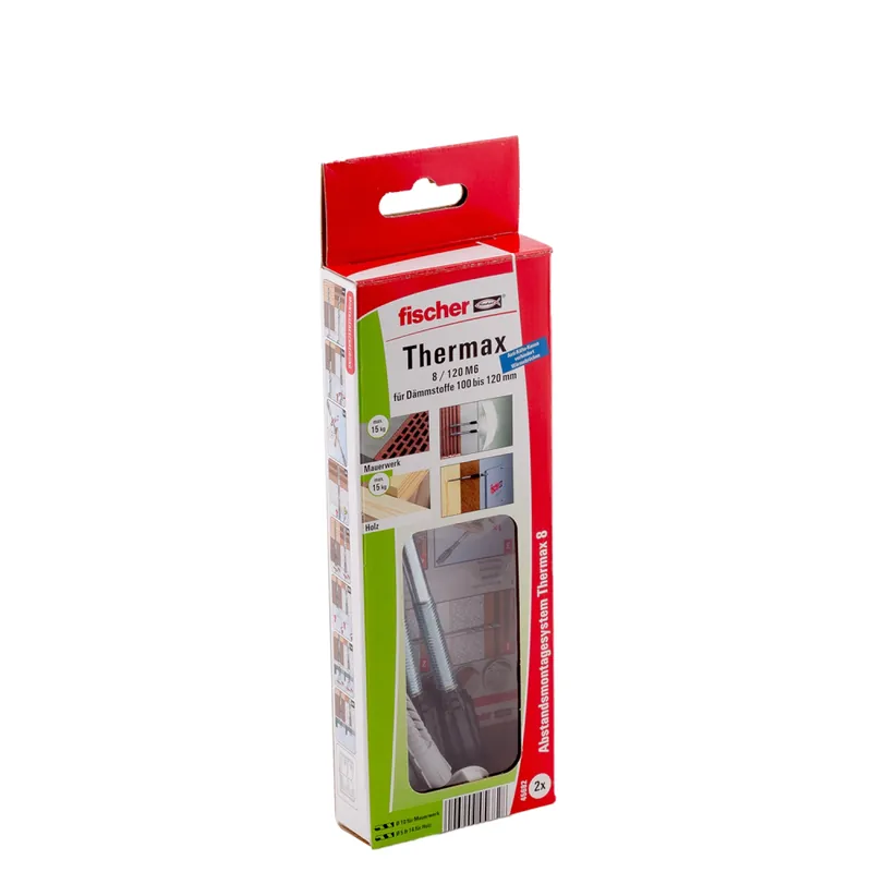 Fischer 45682 - Montage à distance TherMax 8/120 M6 B (2pcs) TherMax 8/120 M6 (2)