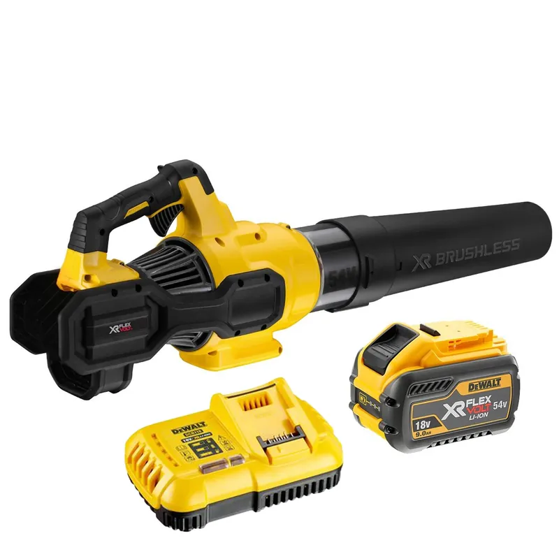 DeWALT DCMBA572X1-QW Kit souffleur XR FlexVolt à batterie Li-Ion 54 V (1 batterie 9,0 Ah) - 200 km/h