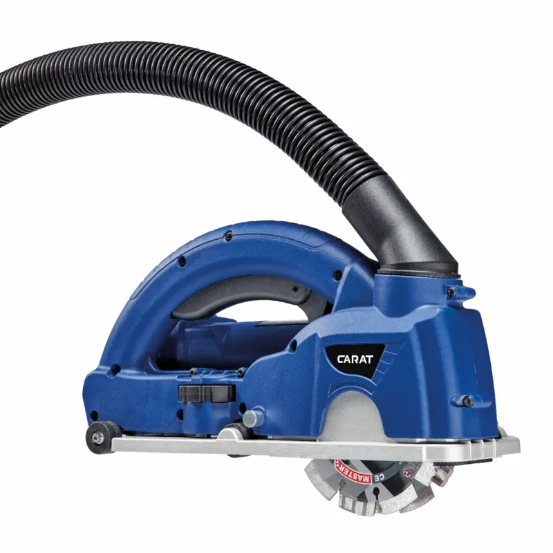 Carat MZSLB1255S Rainureuse avec 2 lames diamantées en coffret - 1800W - 125 x 22,23mm