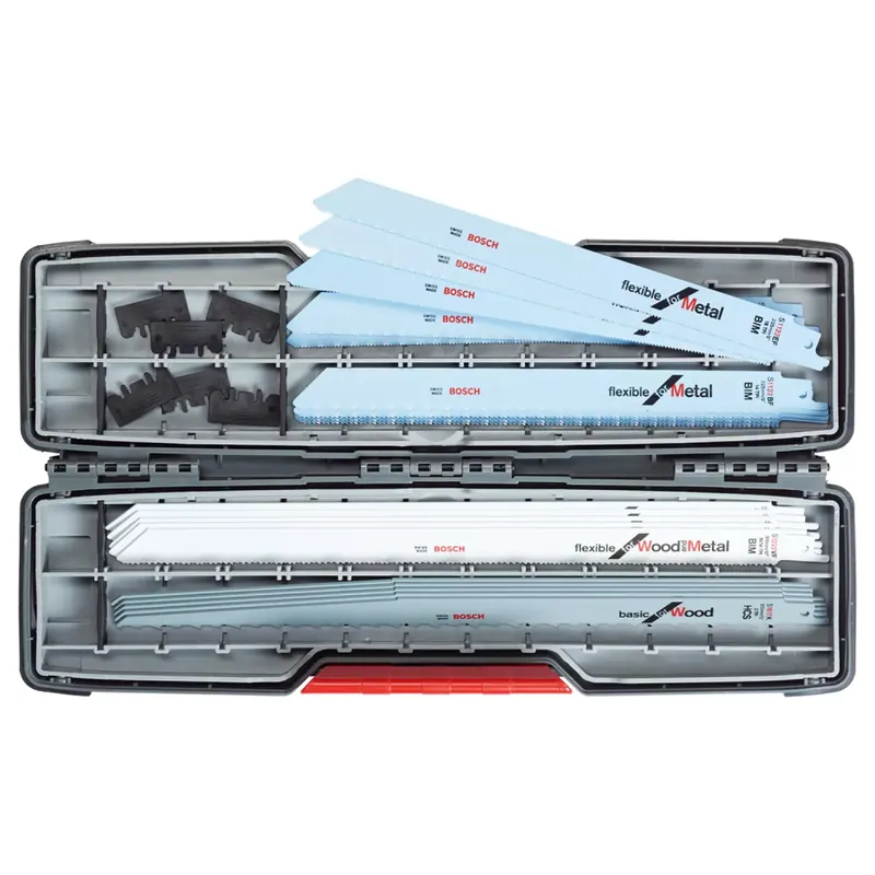 Bosch 2607010996 - Set 20 pièces lame de scie sabre ToughBox, All-in-One