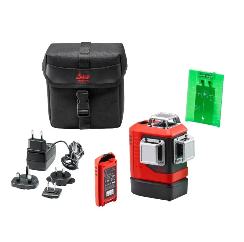 Leica Lino L6Gs-1 Laser à lignes croisées dans un sac - vert - 3x 360° - IP54