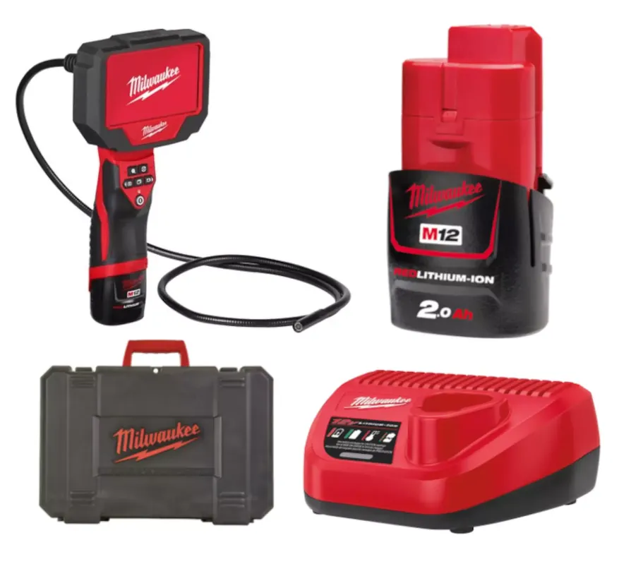 Milwaukee M12 360IC12-201C Caméra d‘inspection