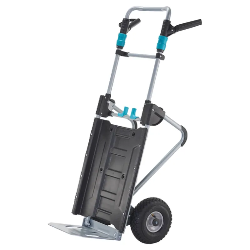 Wolfcraft TS 2500 Système de transport 2 en 1 diable et brouette