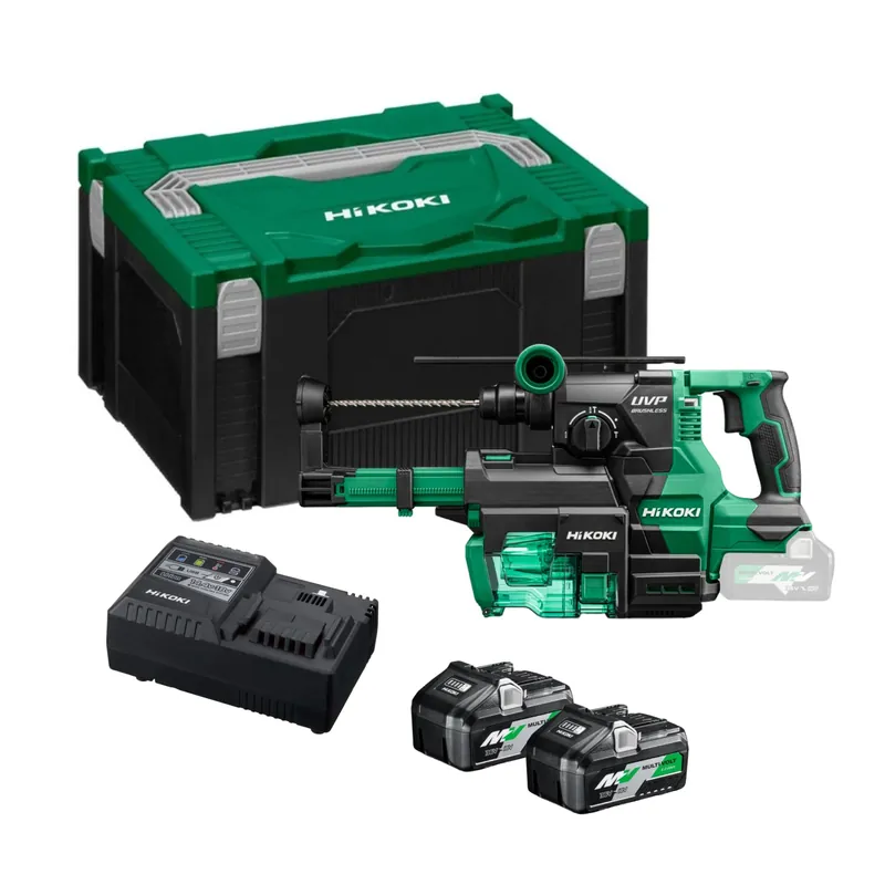 HiKOKI DH1826DAWUZ Marteau perforateur Set en HSC 18V Batterie 3J SDS-Plus