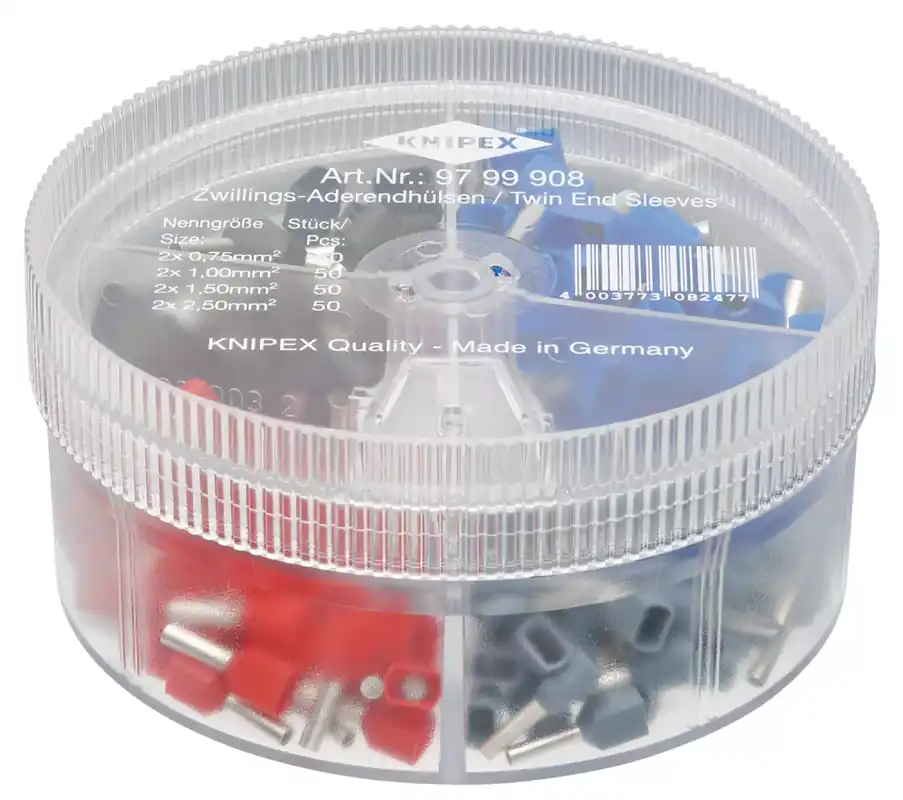 Knipex 97 99 908 Boîte d‘assortiment avec embouts doubles