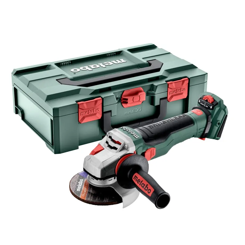 Metabo WVB 18 LTX BL 15-125 Quick body Meuleuse d‘angle sans fil