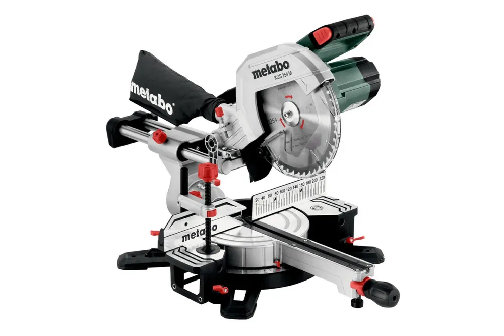 Metabo KGS 254 M Scie à onglet - 1800W - 254 x 30mm - Poignée Quick