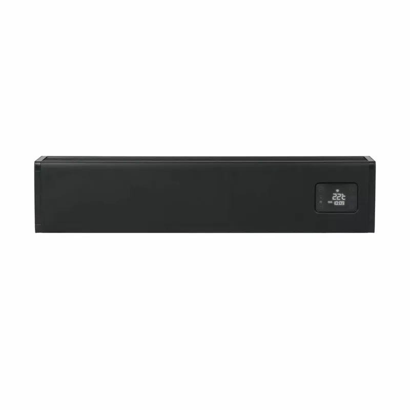 EUROM Alutherm Baseboard 1000 Wi-Fi Black Chauffage par convection - 1000W - 40m3