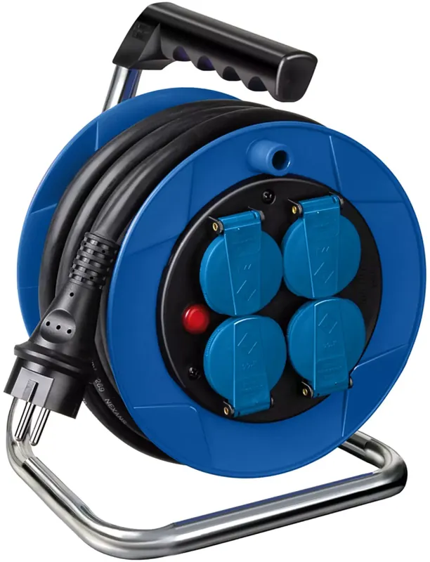 Brennenstuhl Garant Compact IP44 enrouleur de câble 8m H07RN-F 3G2.4