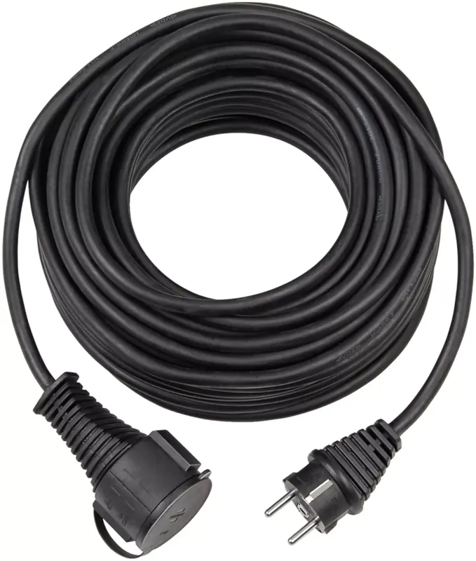 Brennenstuhl Câble d‘extension pour chantier IP44 10m noir H07RN-F 3G1,4