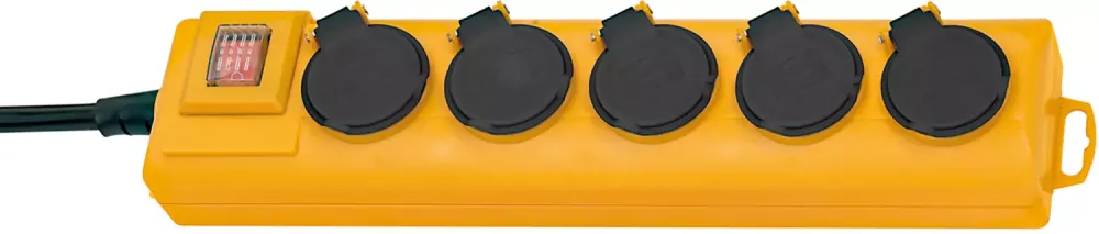 Brennenstuhl Super-Solid IP54 multiprise 5 voies 2m H07RN-F 3G2.4