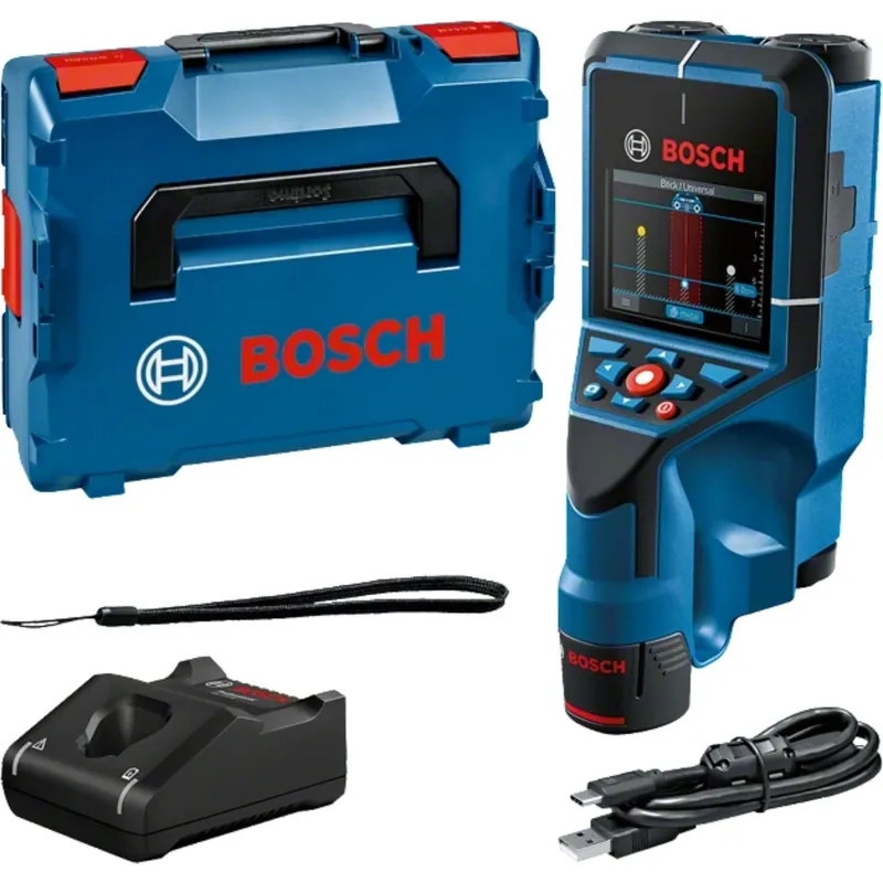 Bosch D-tect 200 C Détecteur scanner mural (1x 2,0Ah) dans L-Boxx - 200 mm