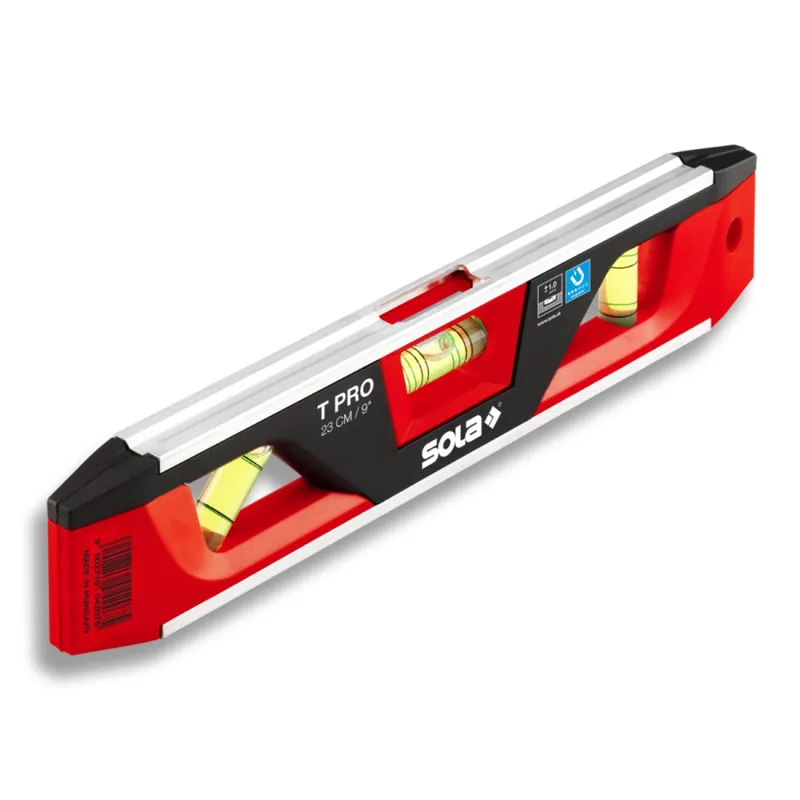 Sola 01430701 T Pro Aluminium-Plastique Torpedo Niveau à bulle
