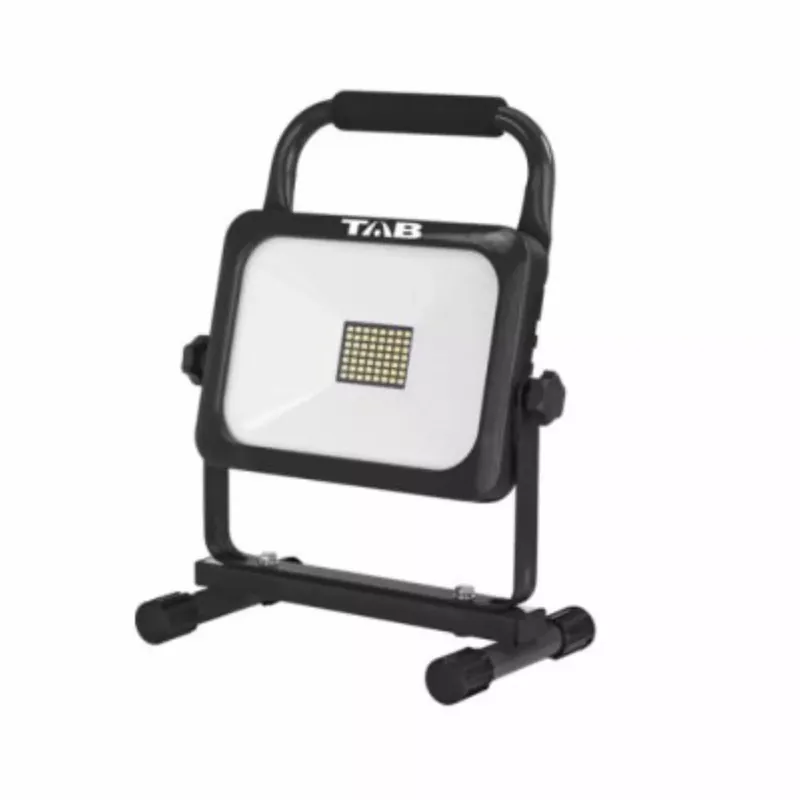 TAB Professional Lighting TAB87130 Li-ion Battery LED Construction/Worklight - 30W -750-3000 Lm - IP54
