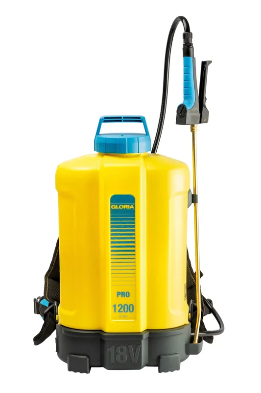 Gloria Pro 1200 li-on Pulvérisateur à dos à batterie -12L