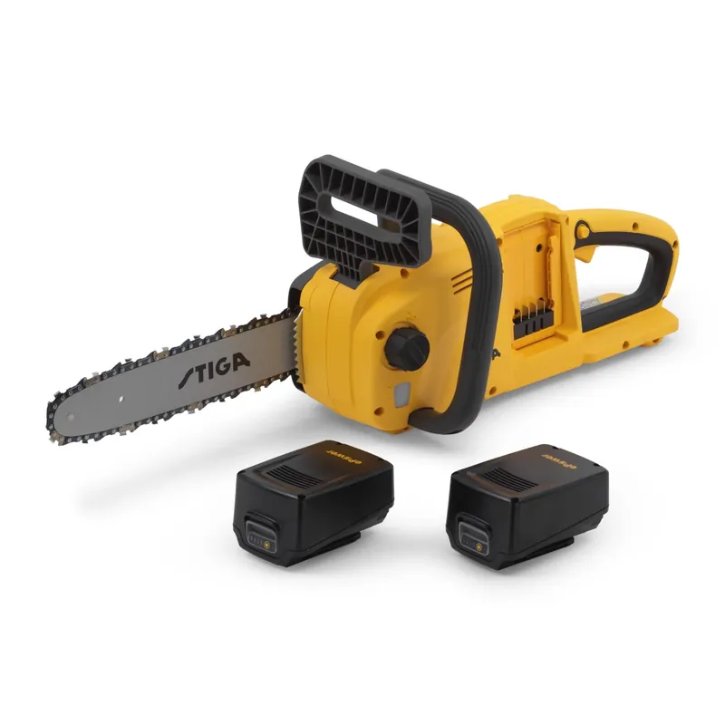 Stiga CS 300e Kit Tronçonneuse sans fil (2x 4,0Ah batterie) - 20V