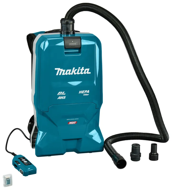Makita VC012GZ01 XGT 40V Max Li-Ion Aspirateur à dos sans fil - Corps seulement - 200mbar