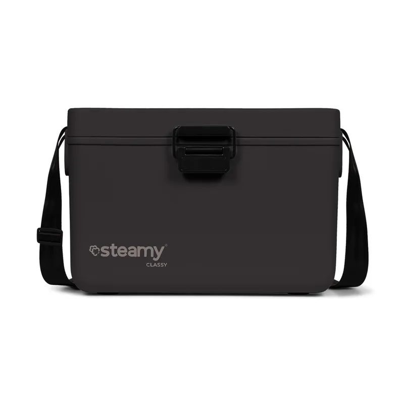 Steamy SCC12BK Classy 12 Glacière avec bandoulière - 12L - Noir