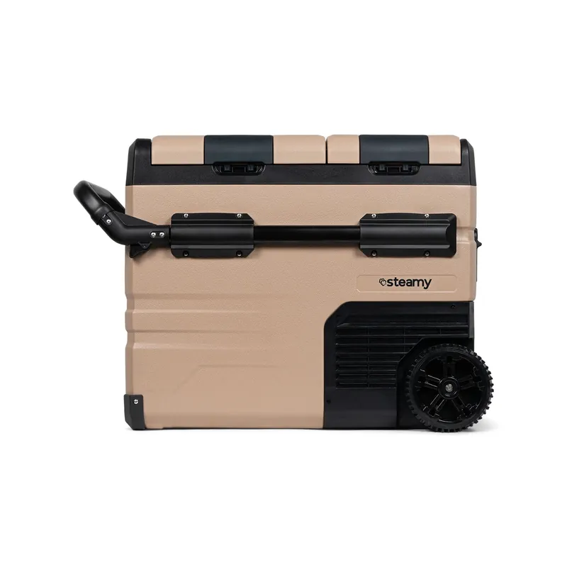 Steamy-E SECTAW45 Glacière à compresseur électrique sur roues Dual Zone - 45L