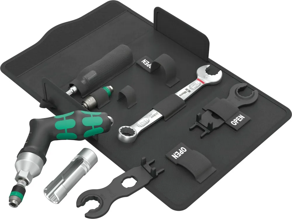 Wera 05136043001 7-piece 9524 Solar panel mounting tool set 1