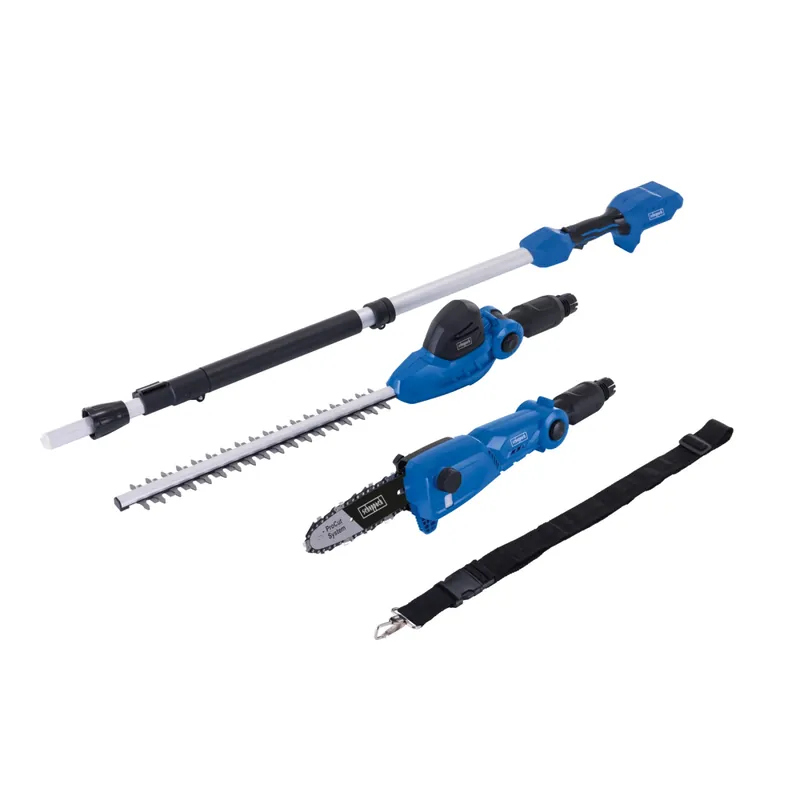 Scheppach Machine de jardinage sans fil 2 en 1 20 V C-PHTS410-X