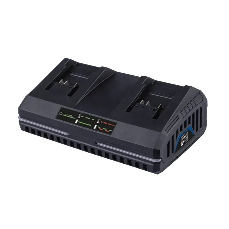 Scheppach Double chargeur de batterie 4,5 A SDBC4.5A
