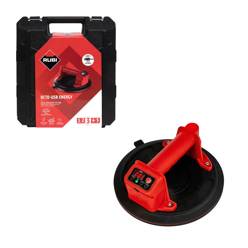 Rubi Octo-USB Support d‘énergie pour carrelage - 3.7V - 140kg