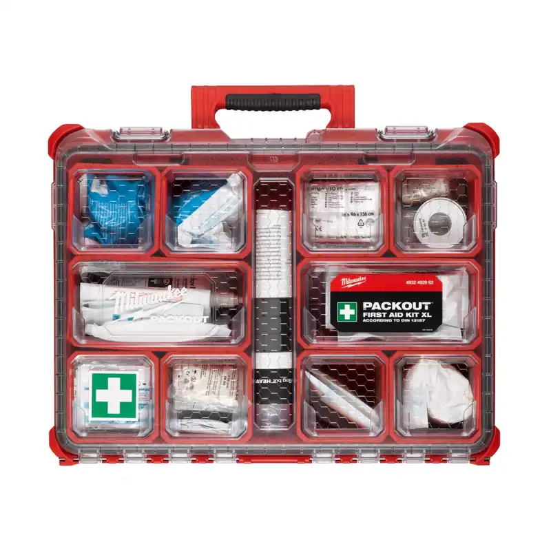 Milwaukee 4932492962 Packout Trousse de premiers secours XL - DIN 13157