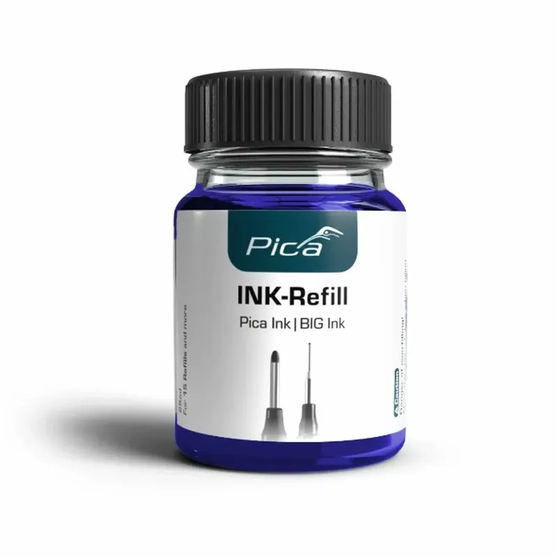 Pica 55841 Recharge Ink & BIG Ink bleu (25ml)