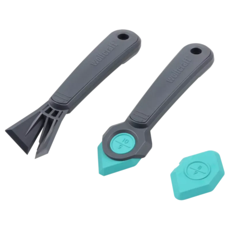 Wolfcraft 4334000 Kit de 4 spatules pour joints