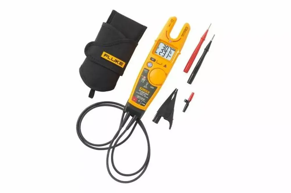 Fluke T6-1000 PRO Testeur numérique de tension et de courant TRUE-RMS - Technologie FieldSense - AC/DC 1000V & AC 200A - avec étui