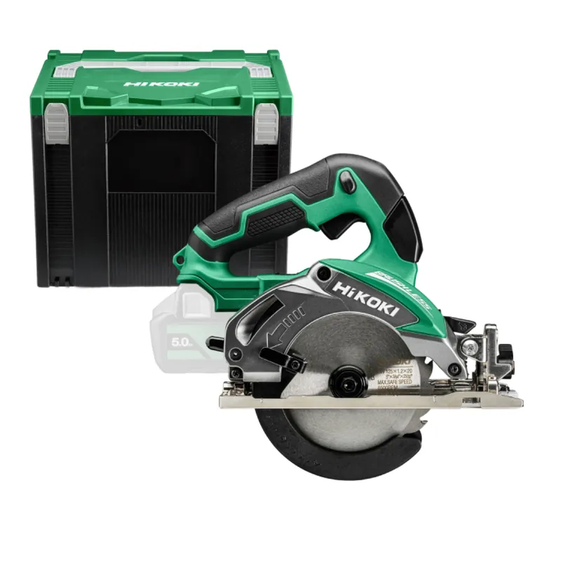 HiKOKI C1805DAW2Z Scie circulaire sans fil 18 V Li-ion dans un coffret HSC IV - 125 mm