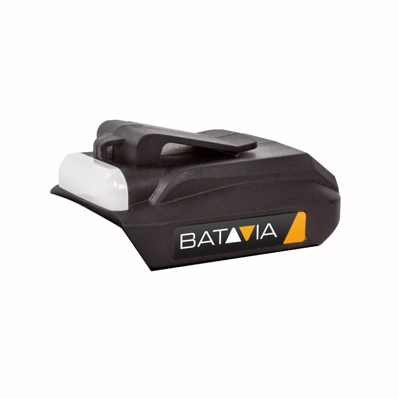 Batavia 7064210 Adaptateur de charge pour batterie Li-Ion Maxxpack 18V avec torche