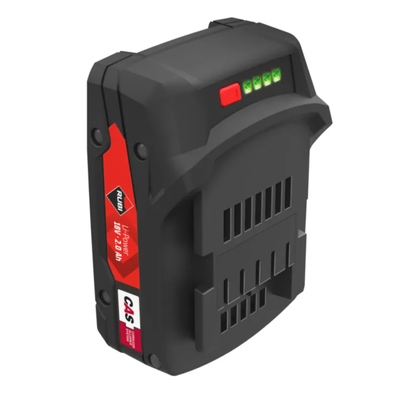 Rubi Batterie LiHD 18V/2Ah pour Quake Energy CAS
