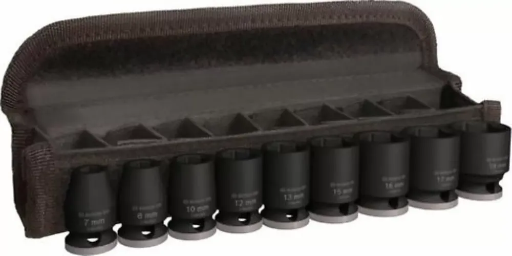 Bosch 2608003036 9 pièces douilles à chocs Pro en coffret - 3/8"