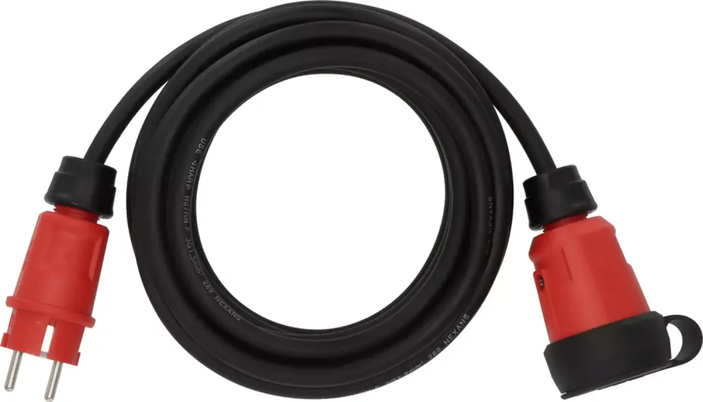 Brennenstuhl Professional VN 1110 Rallonge H07RN-F 3G1,5 - IP44 - 5m - Noir