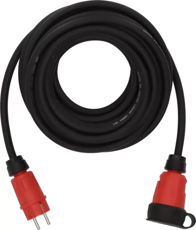 Brennenstuhl Professional VN 1200 Rallonge H07RN-F 3G2,5 - IP44 - 10m - Noir