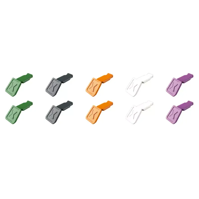 Knipex 00 61 10 C V02 clips ColorCode mélange de couleurs 2 (10 pièces)