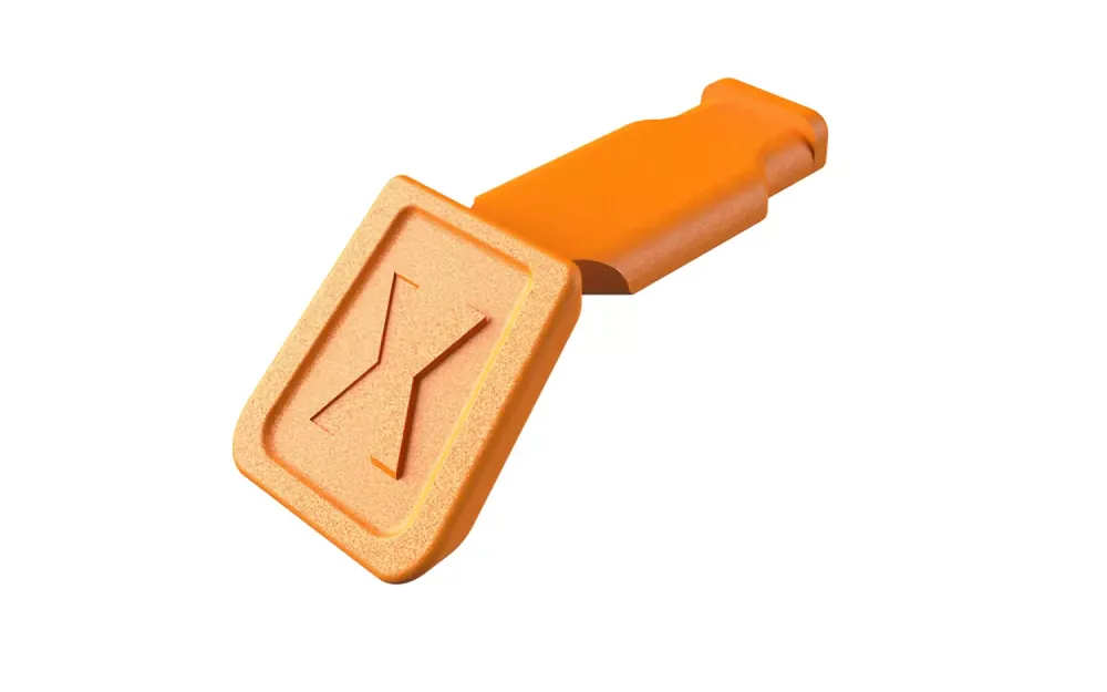 Knipex 00 61 10 CO ColorCode clips orange (10 pièces)