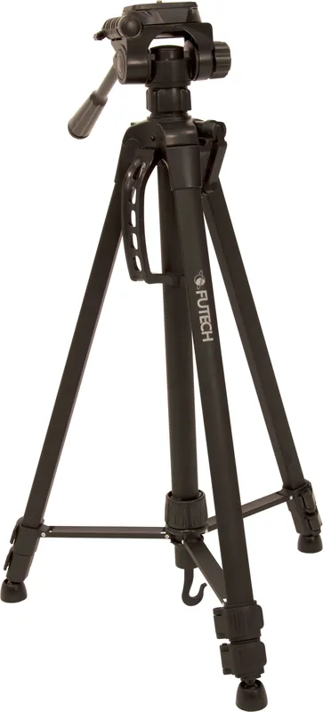 Futech 092.160 Trépied Light Duty - réglable - 50-160cm - tête inclinable - 1/4