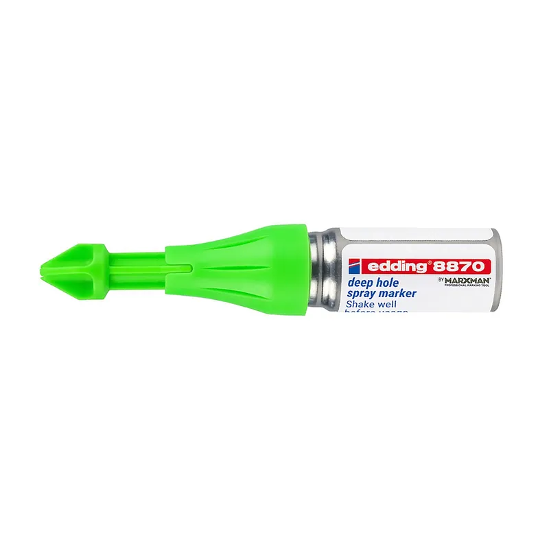 Edding ED060754 Spray de marquage trou profond - E-8870 vert -1 pièce