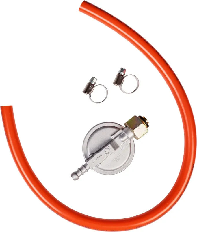 Qlima Kit régulateur de pression pour réchauds à gaz - 30 mbar - 0.6m