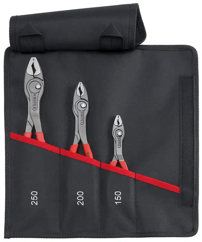 Knipex 00 19 61 V01 3-pièces TwinGrip pince de préhension frontale en coffret - 150/200/250mm
