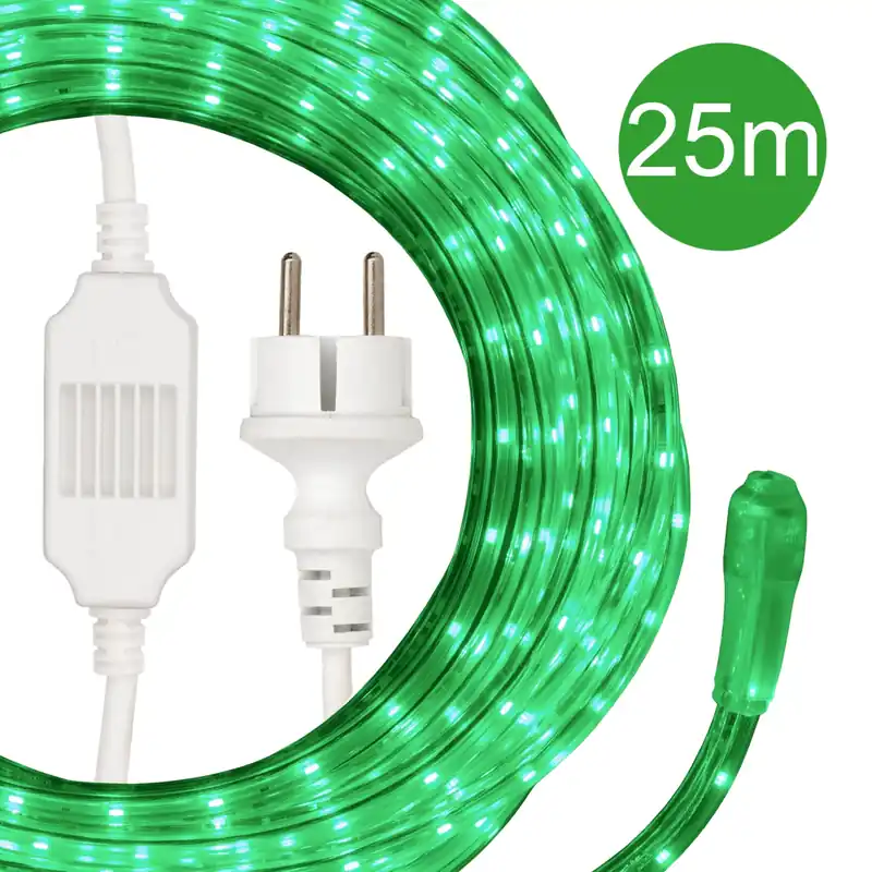 Bailey 145787 RoBust LED Guirlande Lumineuse Verte - IP65 - 170Lm/m - 25m