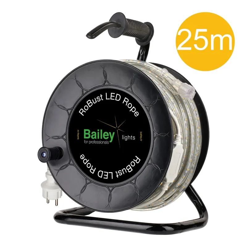 Bailey 145829 RoBust LED Guirlande Lumineuse Haute Puissance sur Enrouleur - IP65 - 760Lm/m - 25m