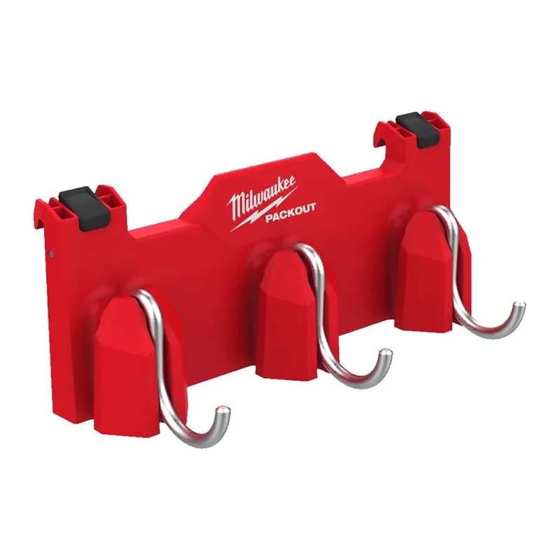 Milwaukee 4932498650 PACKOUT Rail latérale à 3 crochets