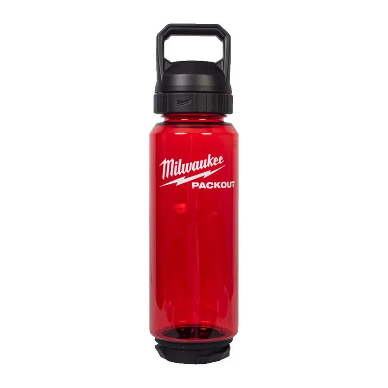 Milwaukee 4932498637 Bouteille d‘eau PACKOUT 1005 ml - rouge