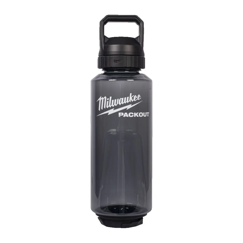 Milwaukee 4932498641 Bouteille d‘eau PACKOUT - 1420 ml - noir