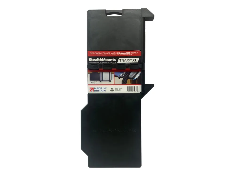StealthMounts TSS-L-MW-1 Equerre de sciage pour rails de guidage Milwaukee - 90 degrés